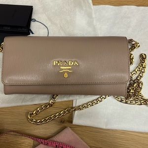 Prada Cammeo Wallet on Chain - New